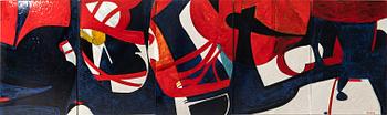 Tomas Nordbäck, pentaptych, untitled.