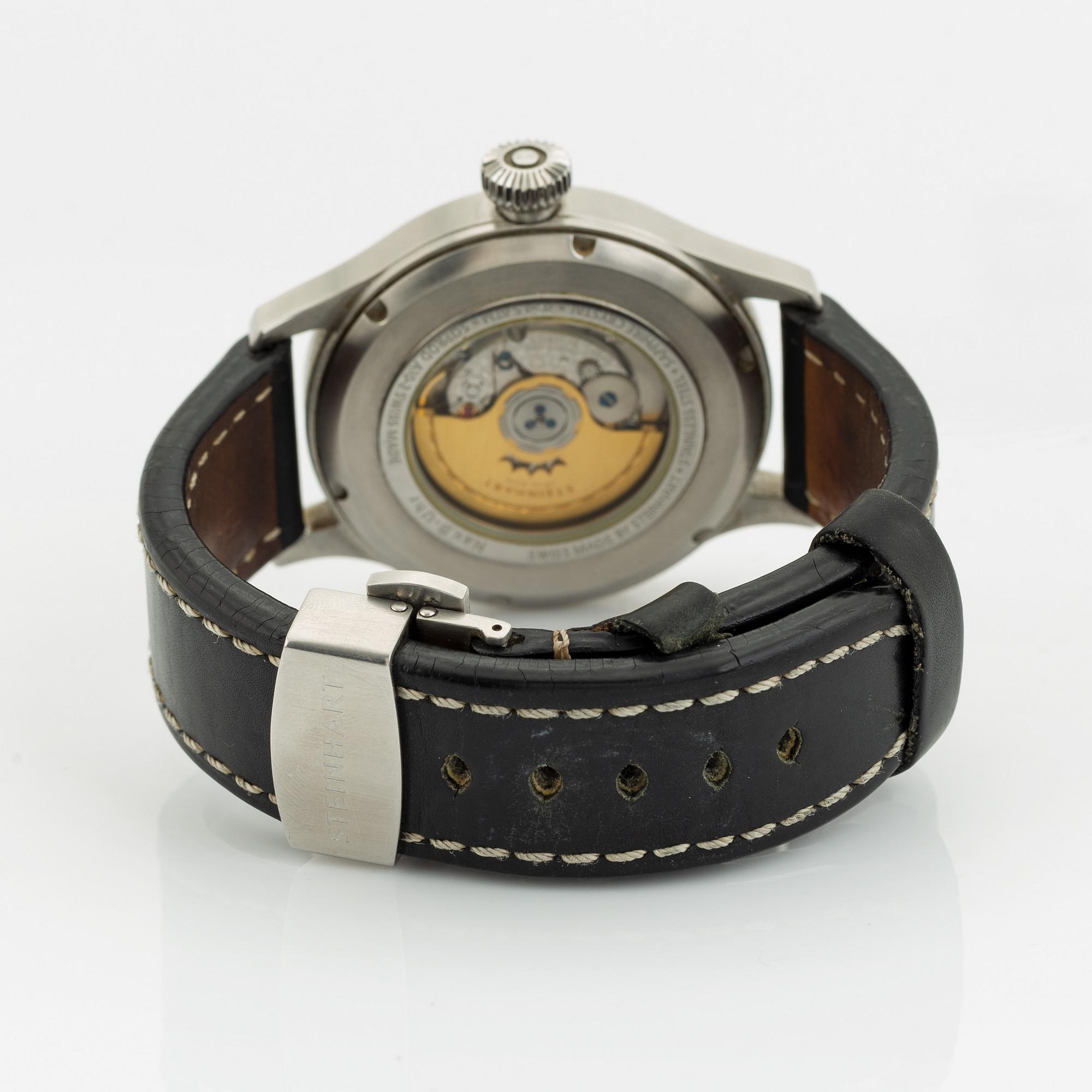 Steinhart, Nav B-Uhr 44 Premium, armbandsur, 44 mm.