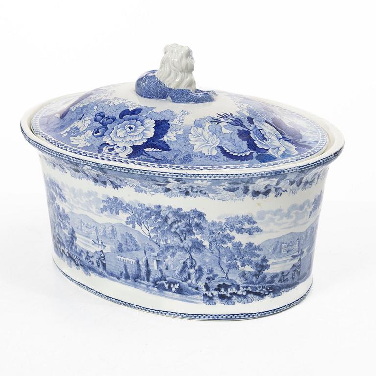 Pastejform, flintgods, 1800-talets andra hälft.