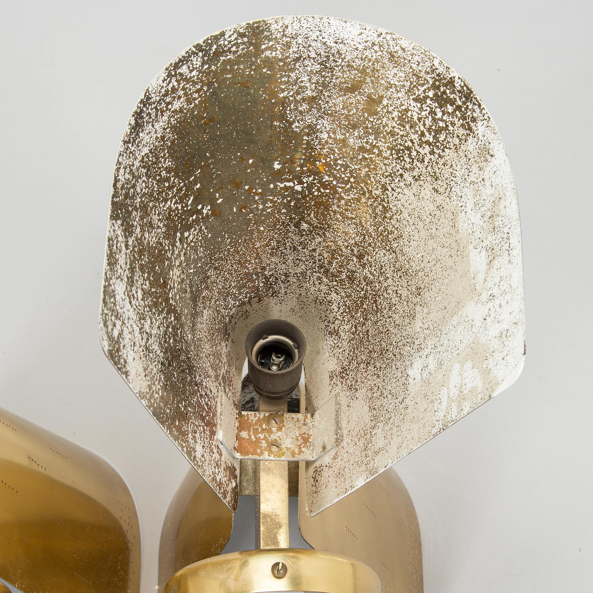 Paavo Tynell, a pair of  mid-20th century  wall lights for Taito. Made to order.