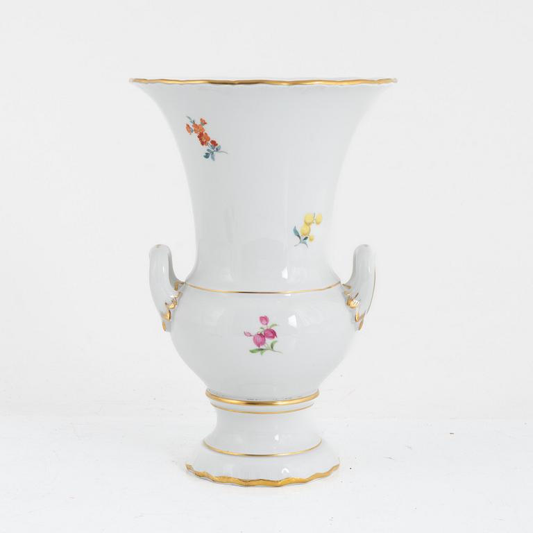 A Meissen Porcelain Vase, 20th Century.