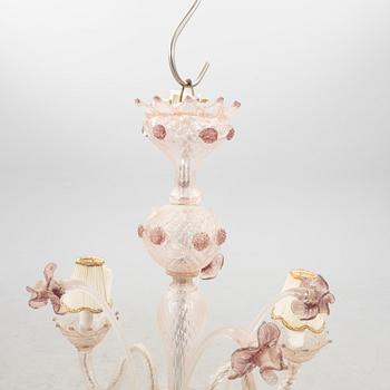 Chandelier in Venetian style, first half of the 20th century.