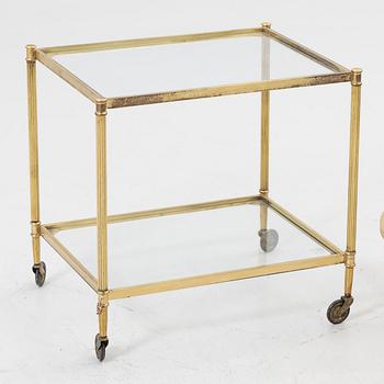 Serveringvagn, 2 st, 1900-tal.