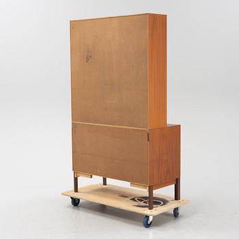 A teak veneered cabinet, 1960's.