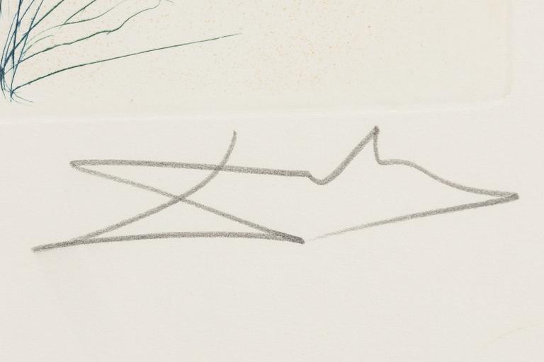 Salvador Dalí, "Return of Shulamite" Ur Song if Songs of Salomon.