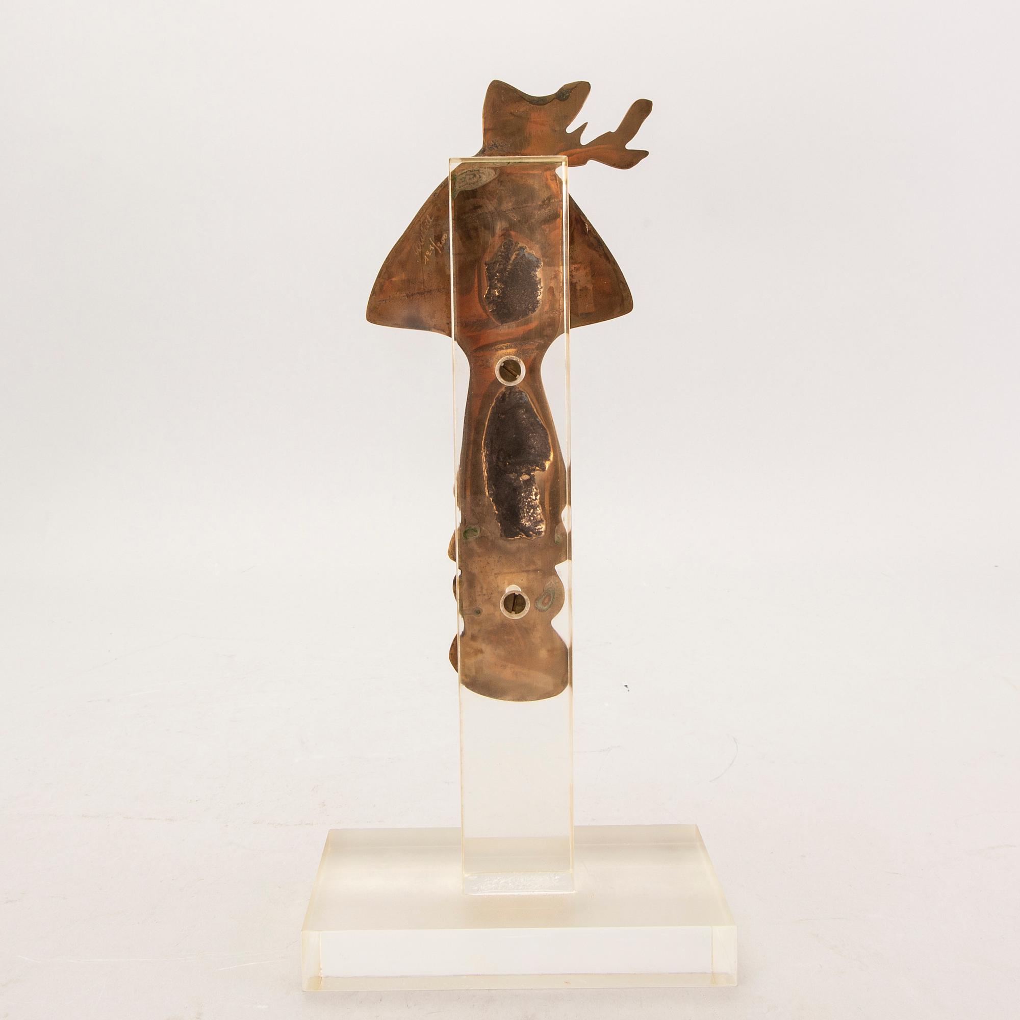 Arman, a signed and numbered sculpture.