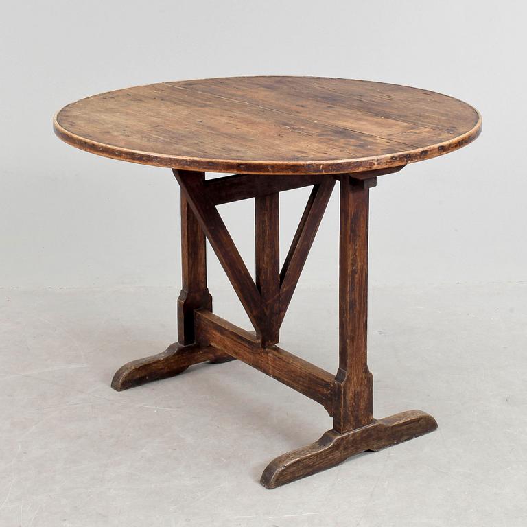 FÄLLBORD, 1800-tal.