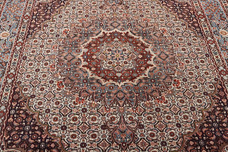 A carpet, Moud, c. 295 x 214 cm.