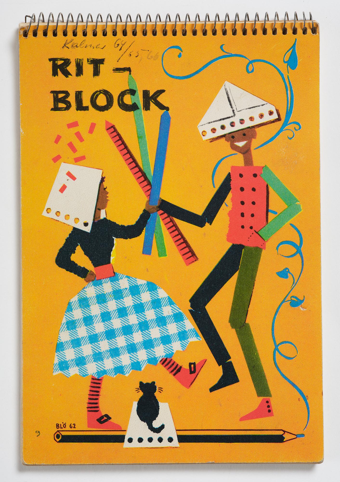 Lotte Laserstein, 3 skissböcker med blyertsteckningar.