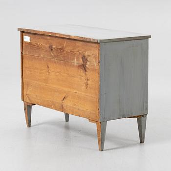 Late Gustavian chest of drawers, circa 1800.