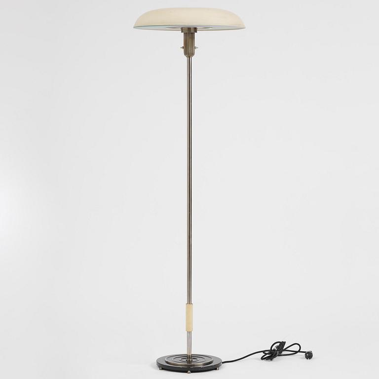 Harald Notini, a floor lamp, Arvid Böhlmarks Lampfabrik, Stockholm, 1930s.