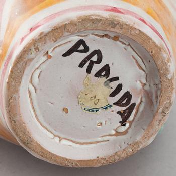 Salvatore Procida, a glazed ceramic vase, Italy 1950's.