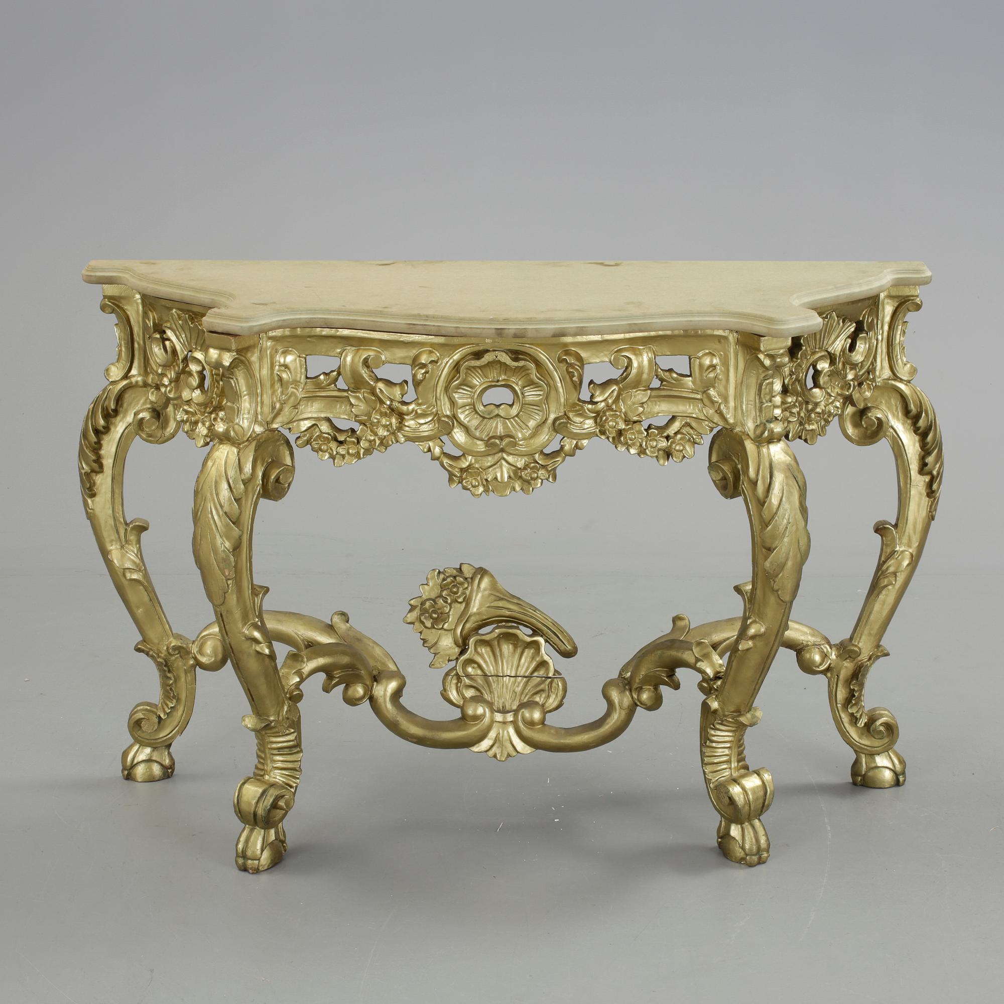 KONSOLBORD, nyrokoko, Europa, 1800-tal.