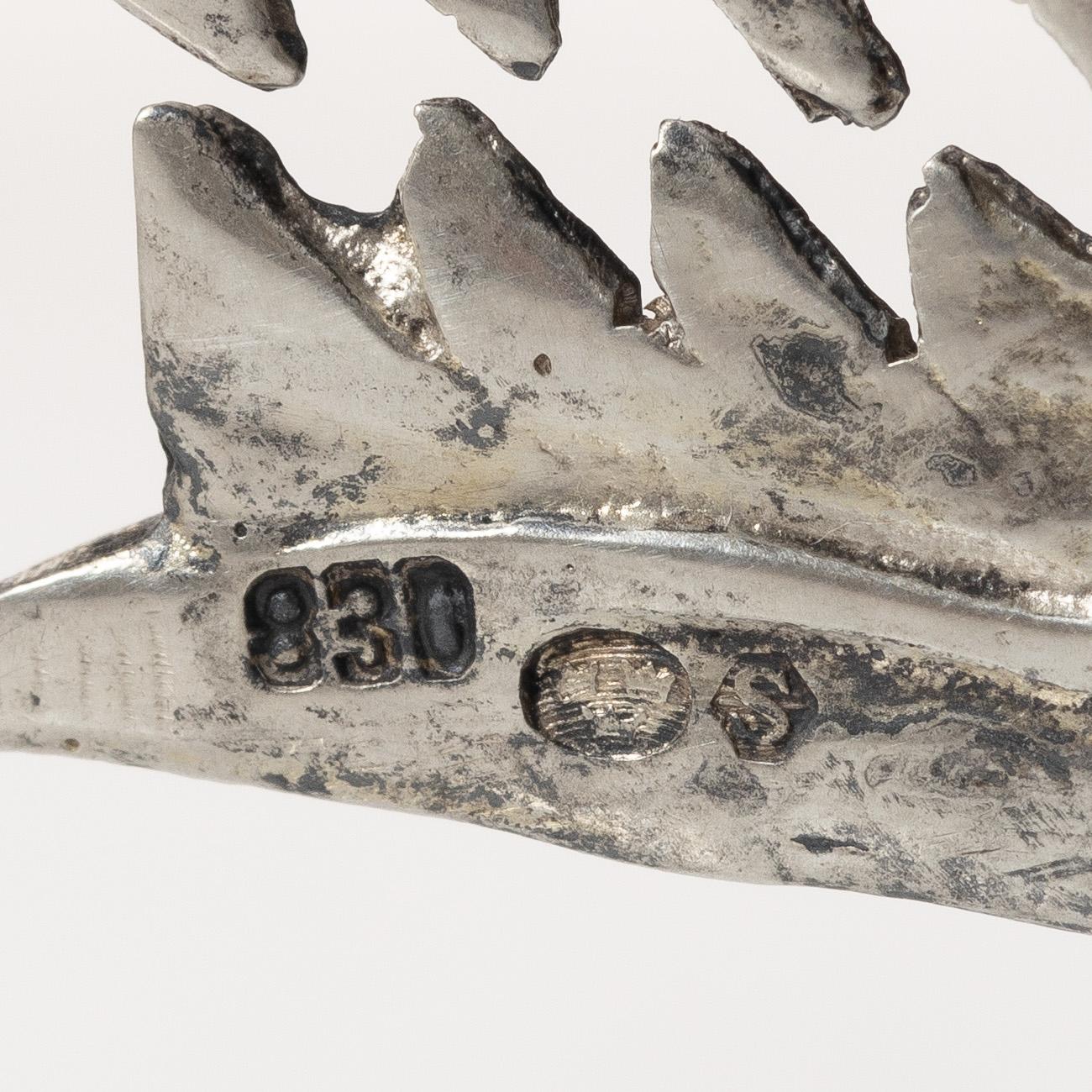 Fartyg, s.k. Nef, silver, sannolikt Tyskland omkring år 1900.