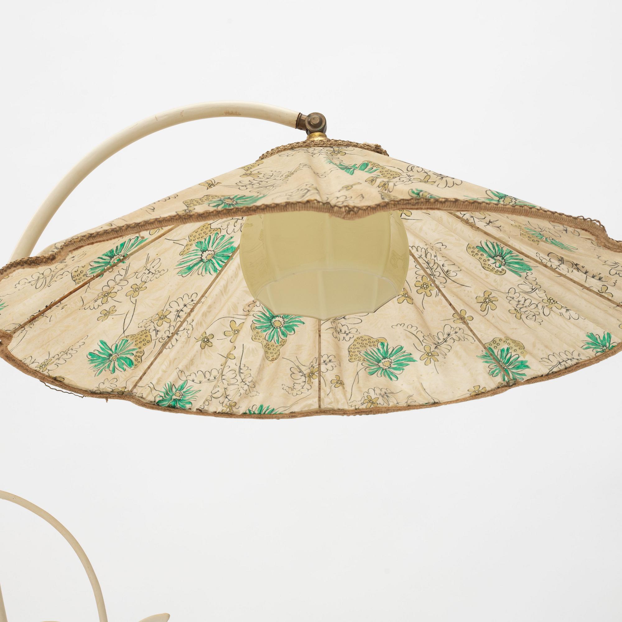 Bjerkås Armatur, golvlampa, Swedish Modern, Göteborg 1940-50-tal.