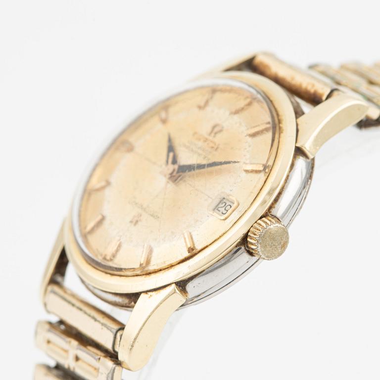 Omega, Constellation, "Pie-Pan", armbandsur, 34 mm.