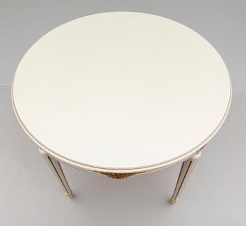 SALONGSMÖBEL, 8 delar, gustaviansk stil, 1900-talets mitt.