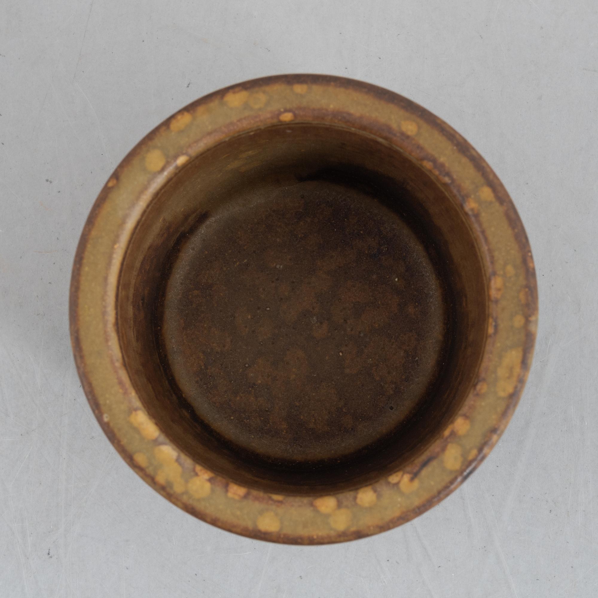 Wilhelm Kåge, a Farsta stoneware vase, Gustavsberg Studio 1952.