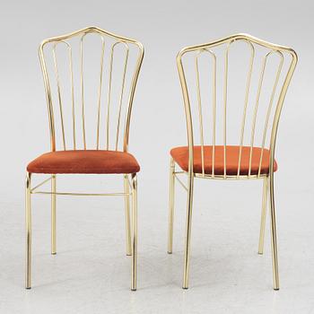 Dining group, 5 pieces, Italy, 1980s.