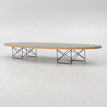 Charles & Ray Eames, a coffee table, 'Surf Board Table'.