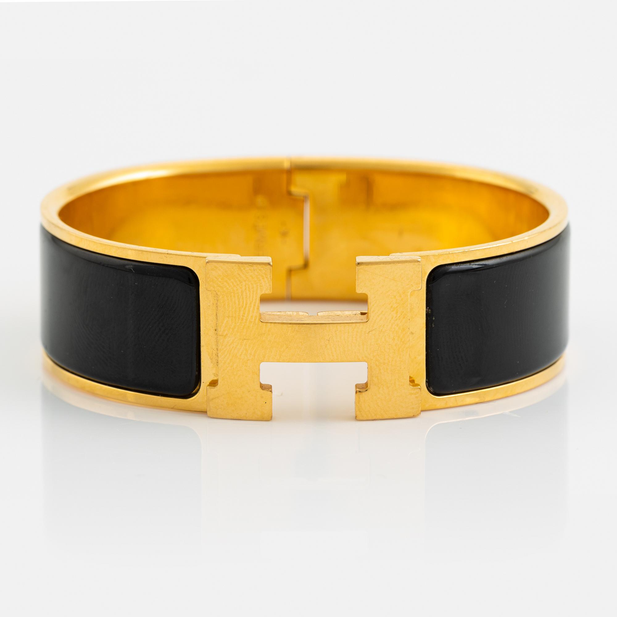 Hermès, "Clic Clac H", bangle, with box.