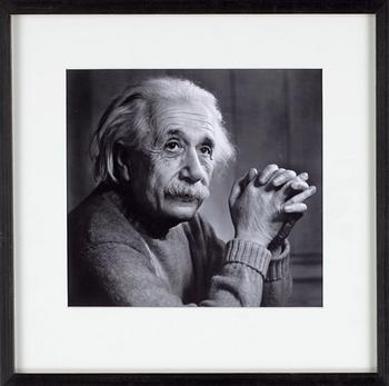 YOUSUF KARSH, gelatinsilverfotografi, sign á tergo.