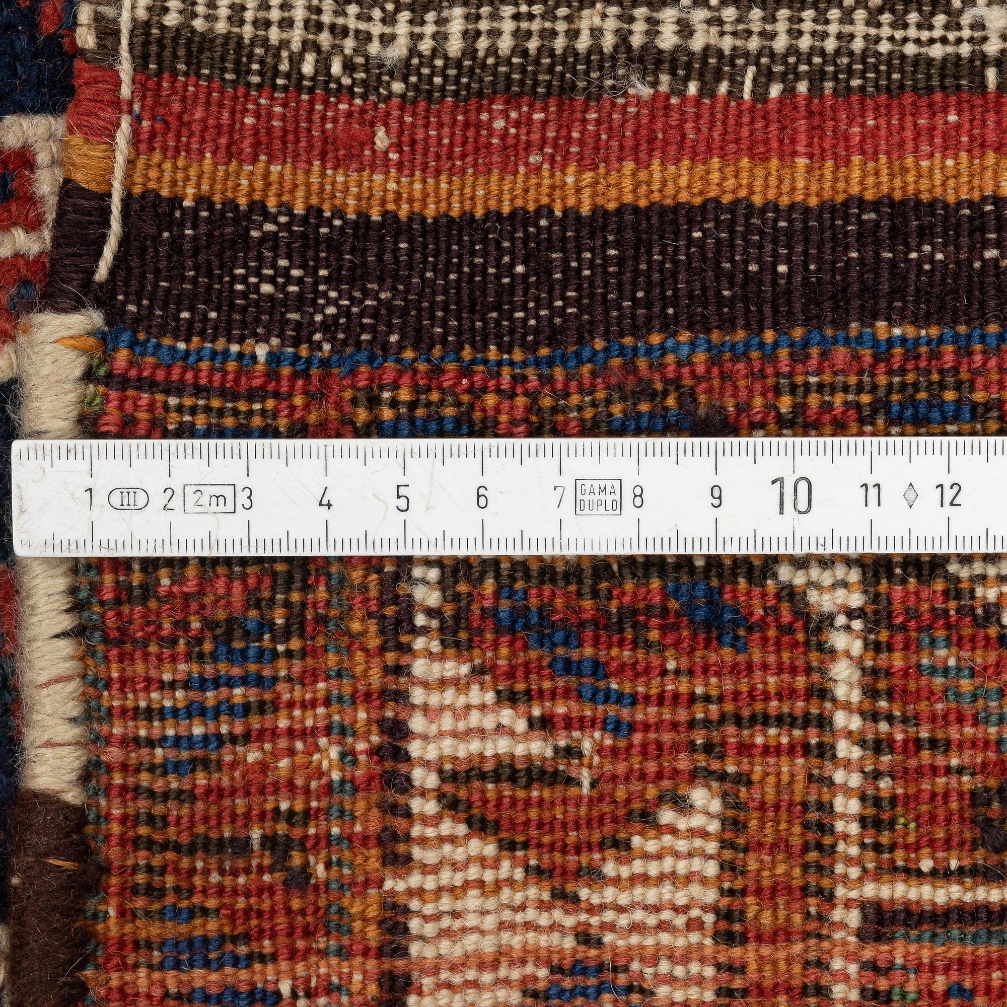 An Antique Afshar carpet, South Persia (Iran), c. 364 x 230 cm.