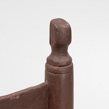 A set of ten Swedish ladder-back chairs, first part of the 19th century.