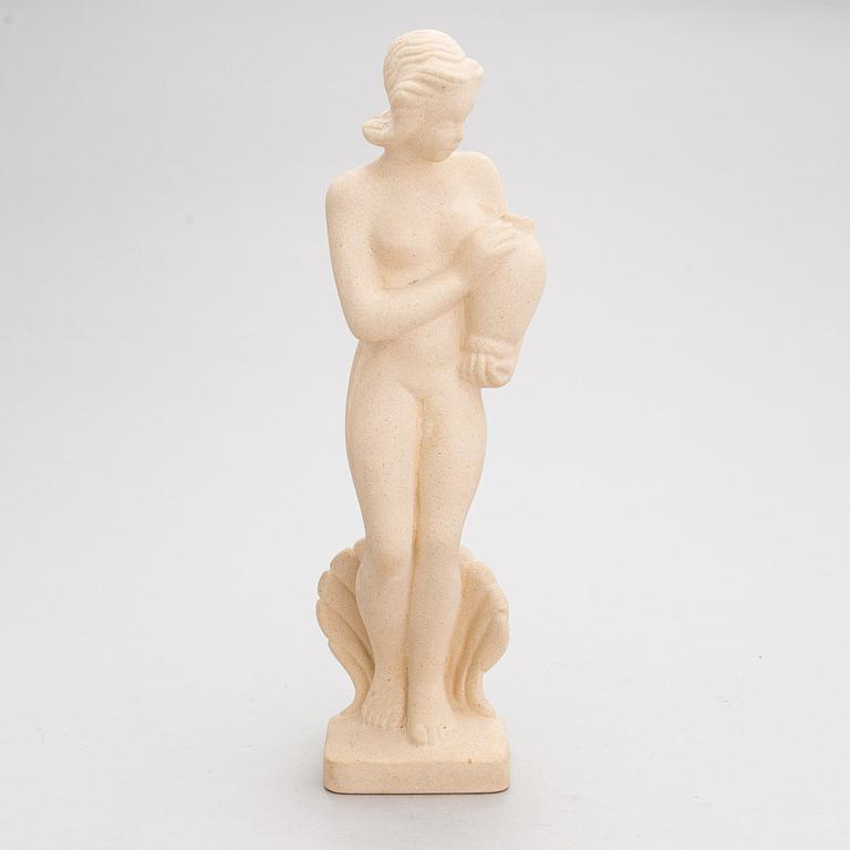 Oskar Raja-aho, sculpture, earthenware, signed.