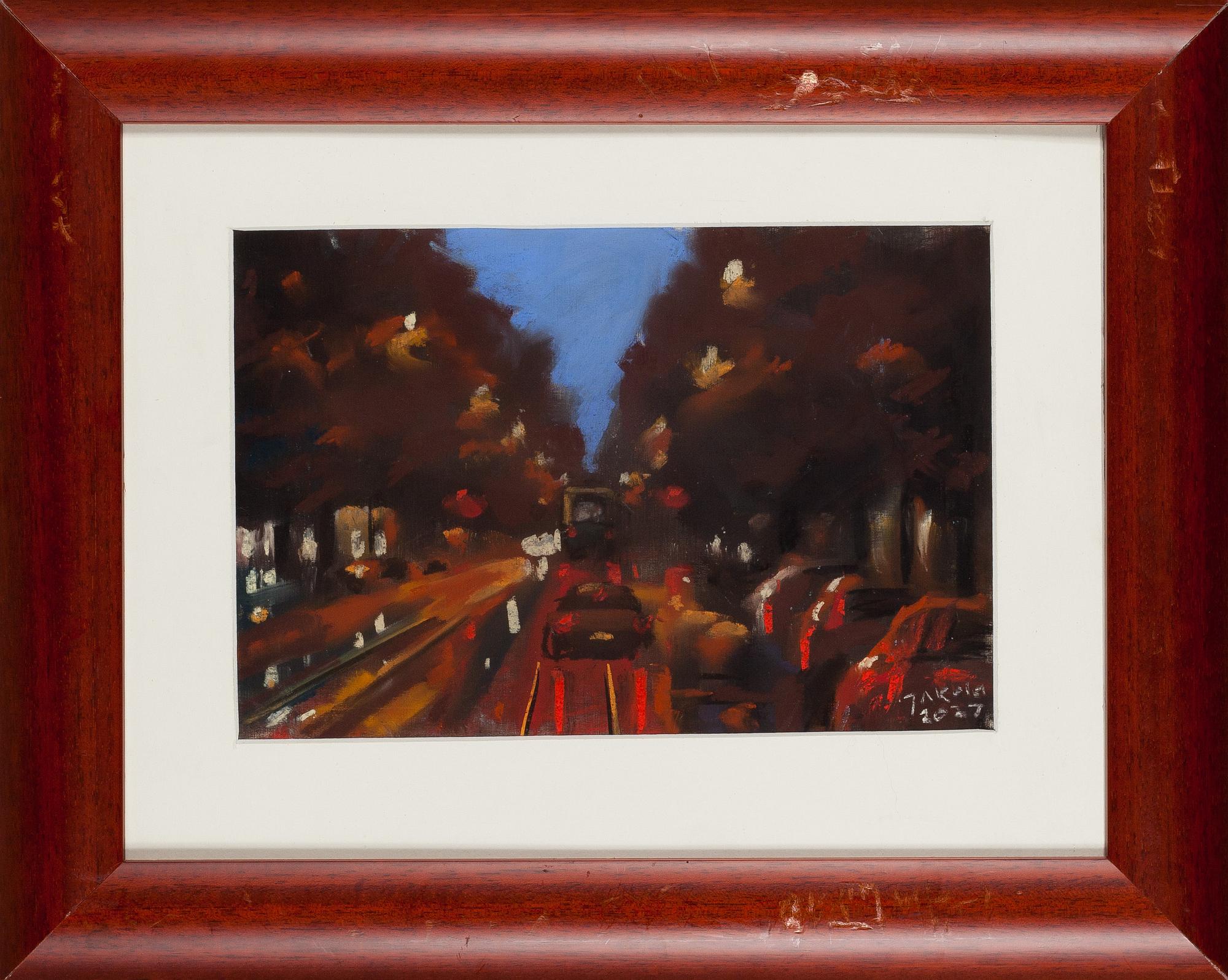 Timo Jakola, pastels, 3 pieces, signed and dated 2012 and 2023.