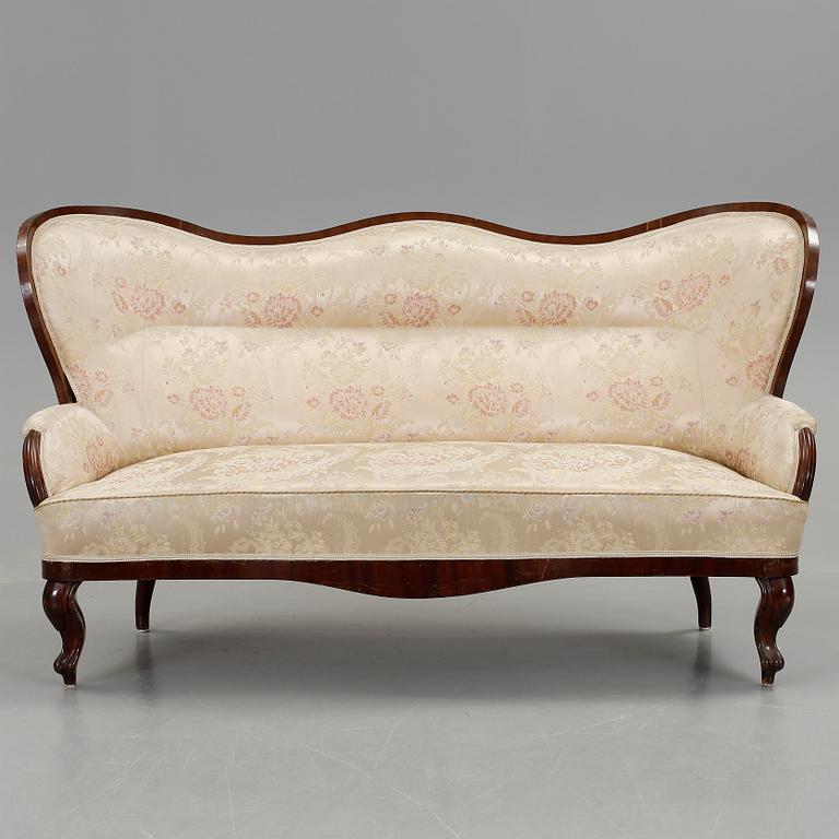 SOFFA, nyrokoko, 1800-talets andra hälft.