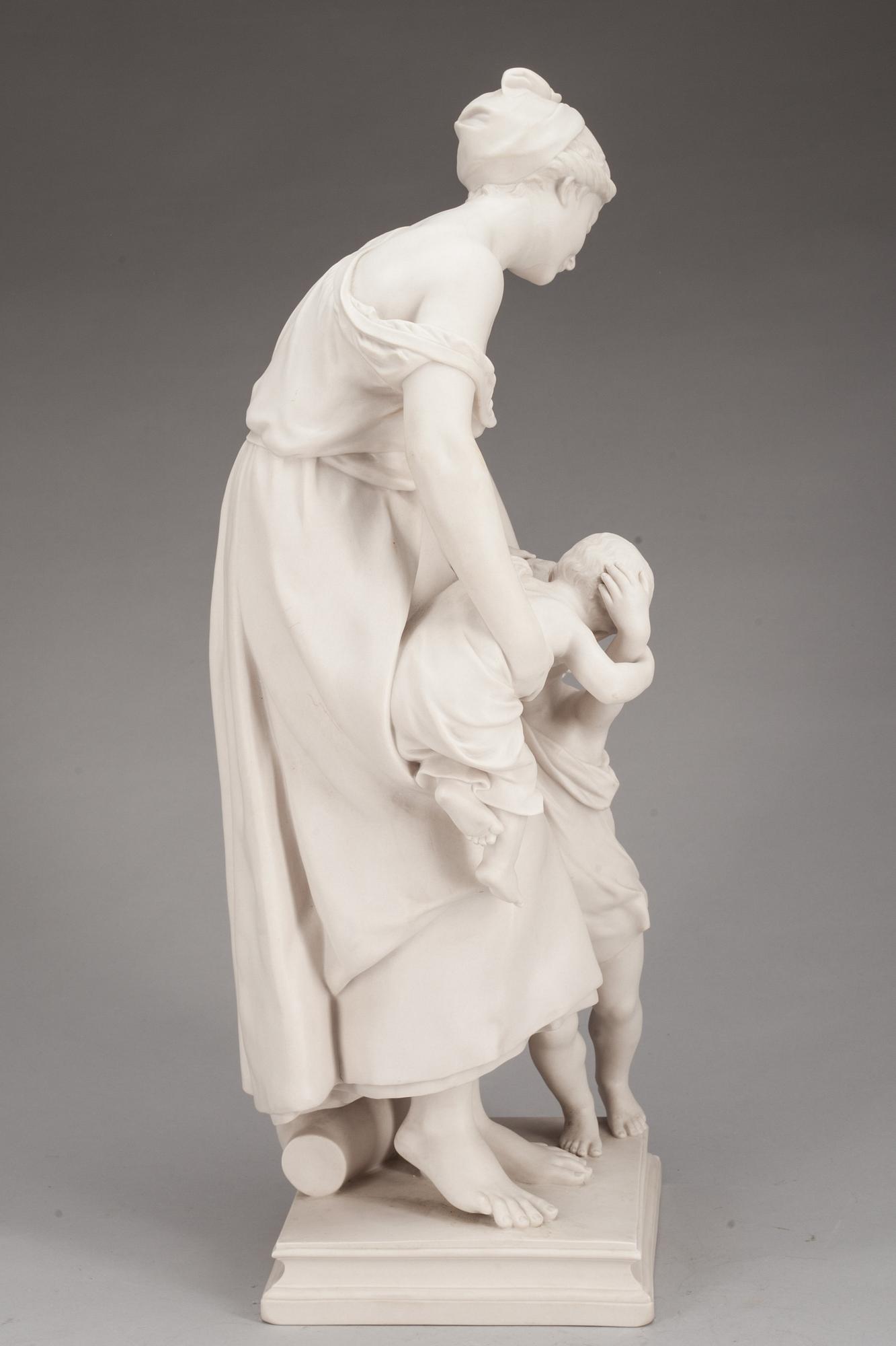 FIGURIN, parian, Gustafsberg.