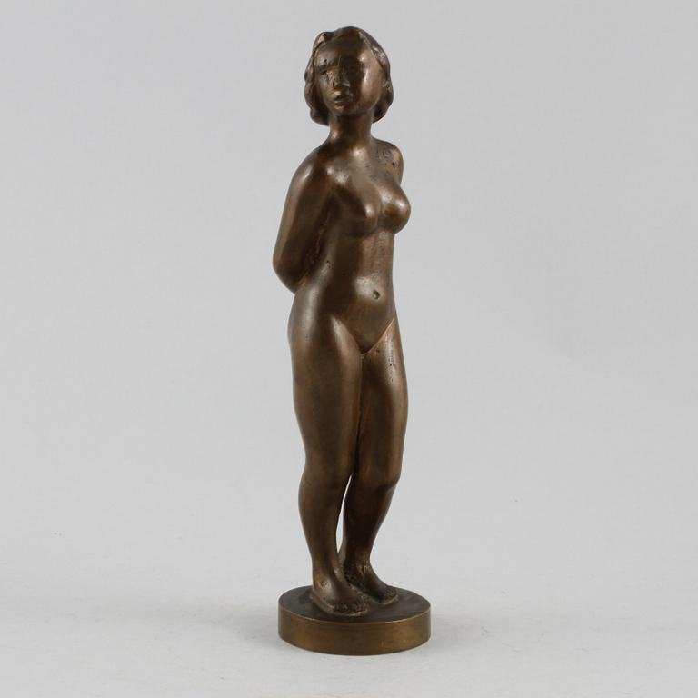 SKULPTUR, brons, 1900-talets andra hälft.