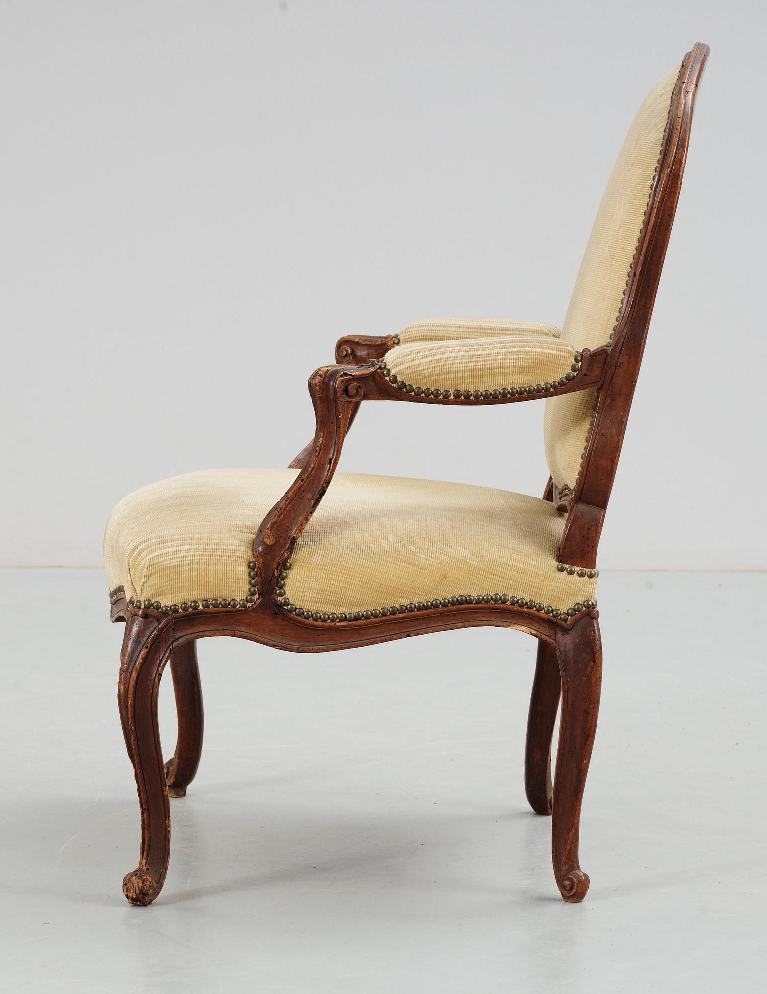 KARMSTOL, Louis Cresson, Louis XV, Frankrike, 1750-tal.