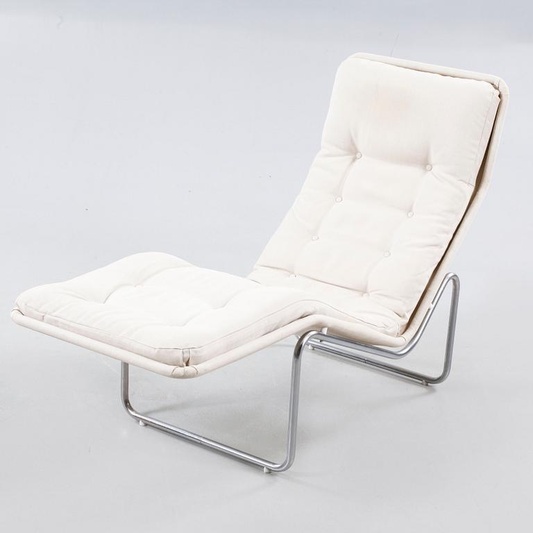 A recliner, model "Kröken", designed by Christer Blomquist for IKEA 1968.