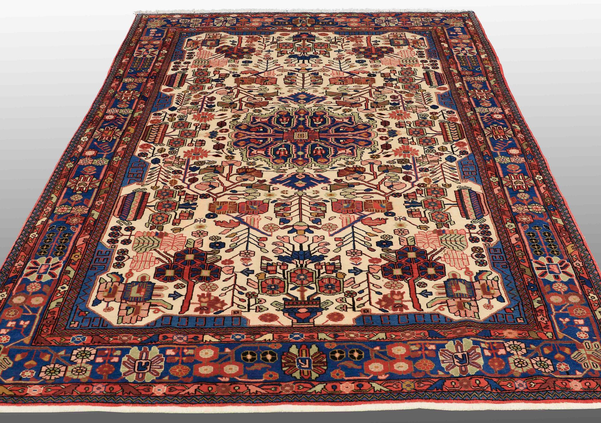 A carpet, Nahawand, ca 295 x 205 cm.