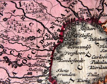 KARTA, J B Homann, 1720.