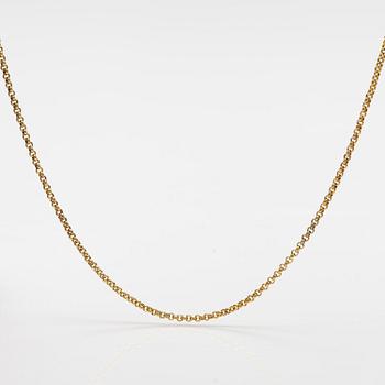 A 14K gold necklace. A TIllander, Helsinki.