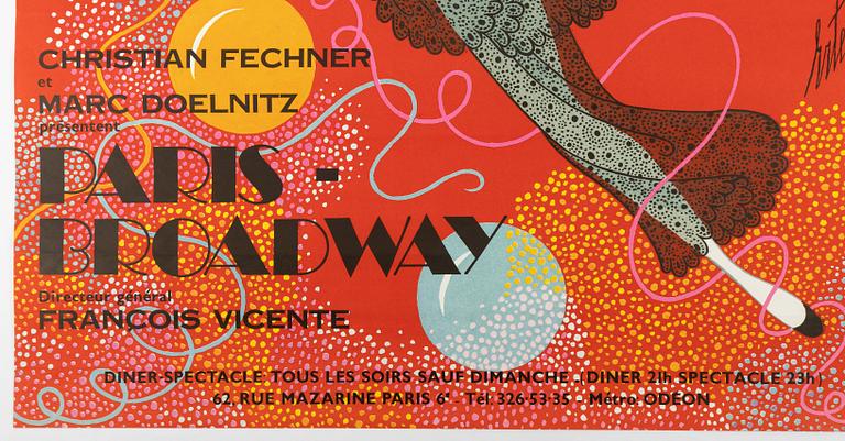 Erté, 'Alcazar de Paris'.