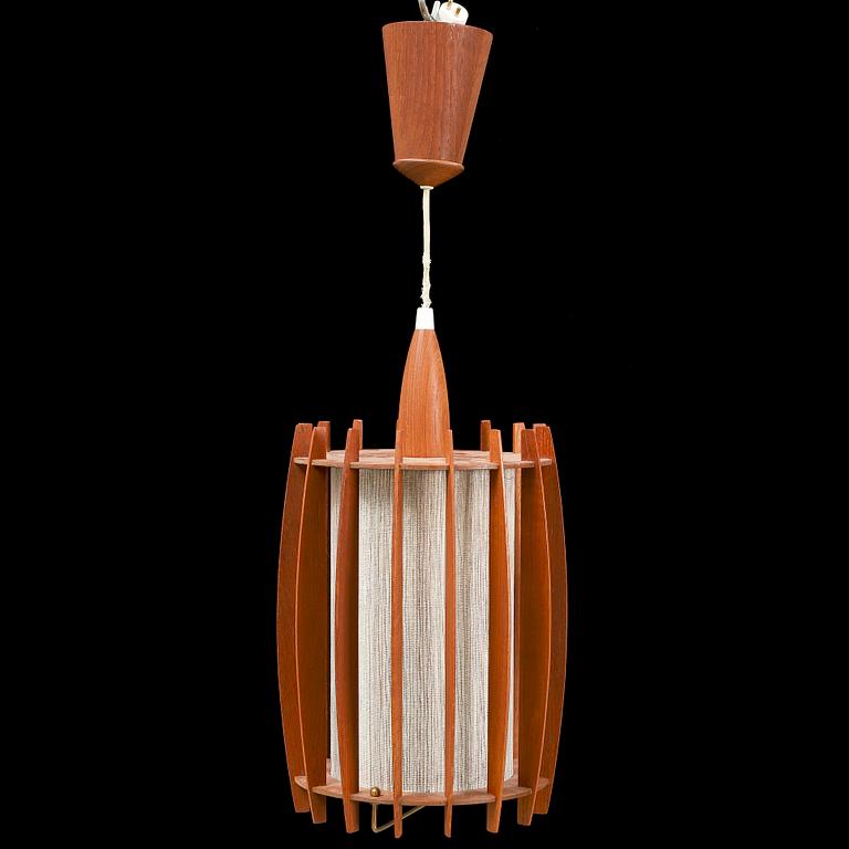 A mid 20th century ceiling lamp.