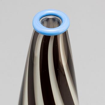 ANNE NILSSON, a glass vase, Orrefors, late 20th century.