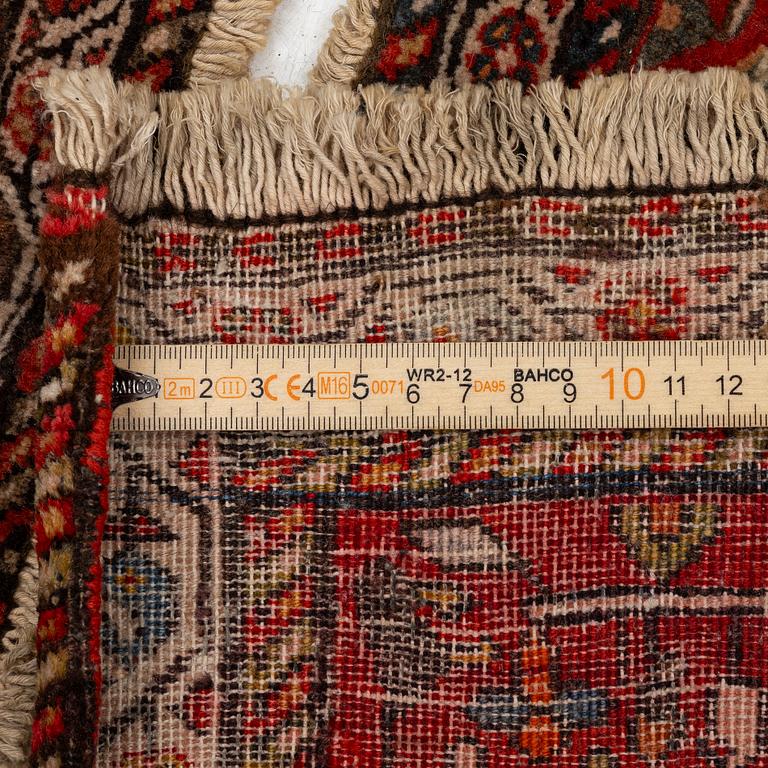 Mattor/framsidor till sadelväskor, ett par, Afshar, ca 52 x 75 cm vardera.