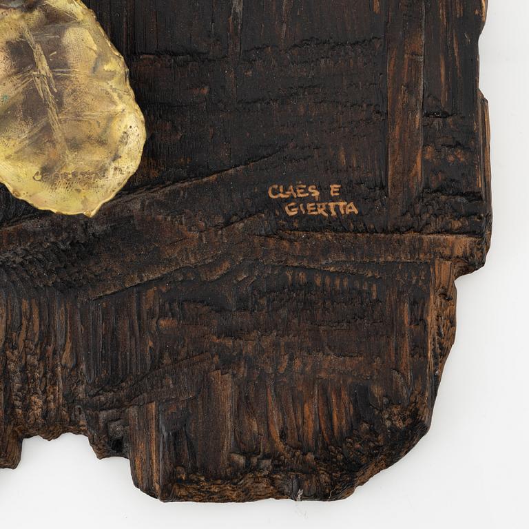 Claës E. Giertta, skulptur, signerad.