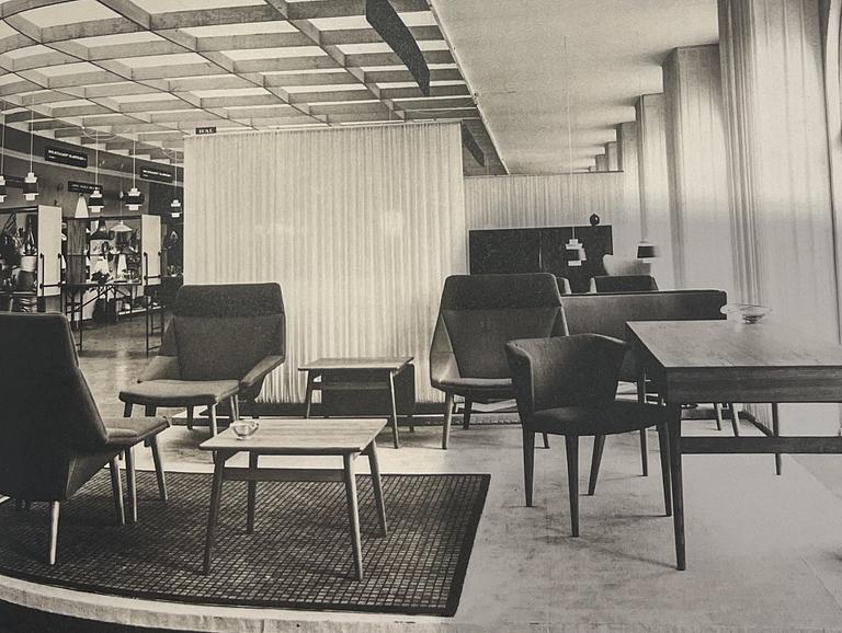 Nanna & Jørgen Ditzel, a rare armchair model "93", Søren Willadsens Møbelfabrik, Denmark, 1950s.