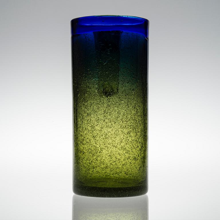 OIVA TOIKKA, A VASE. "Piennar", signed Oiva Toikka Nuutajärvi Notsjö.