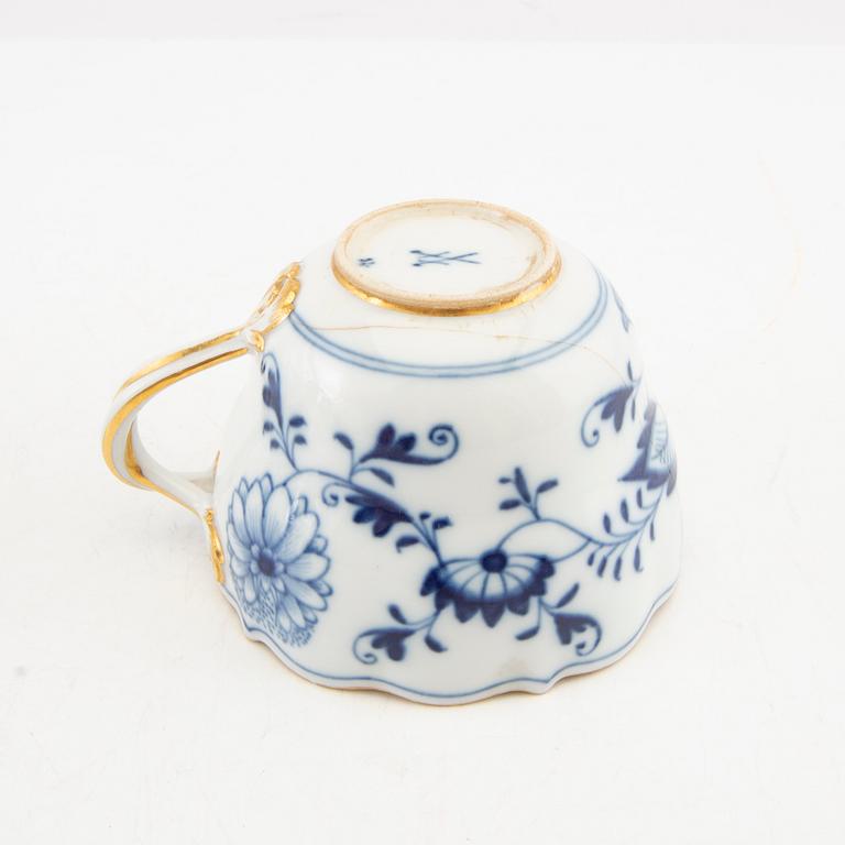 Service 21 pcs Meissen porcelain, first half of the 20th century.