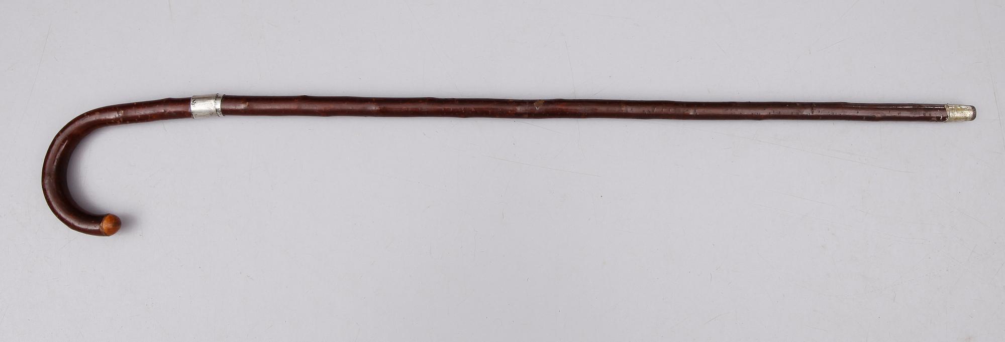 STICKERT, med silverbeslag, London 1910.
