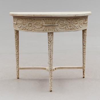VÄGGBORD, troligen Norge, 1800-talets andra hälft.
