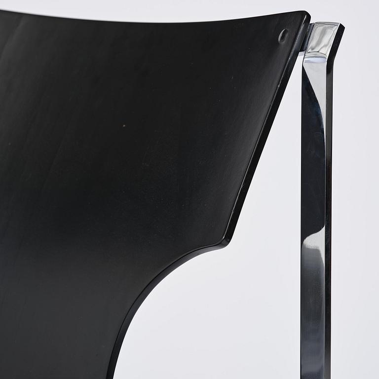 Sigurd Persson, a rare pair of armchairs, Åry Stålmöbler, Örsjö, 1960s.