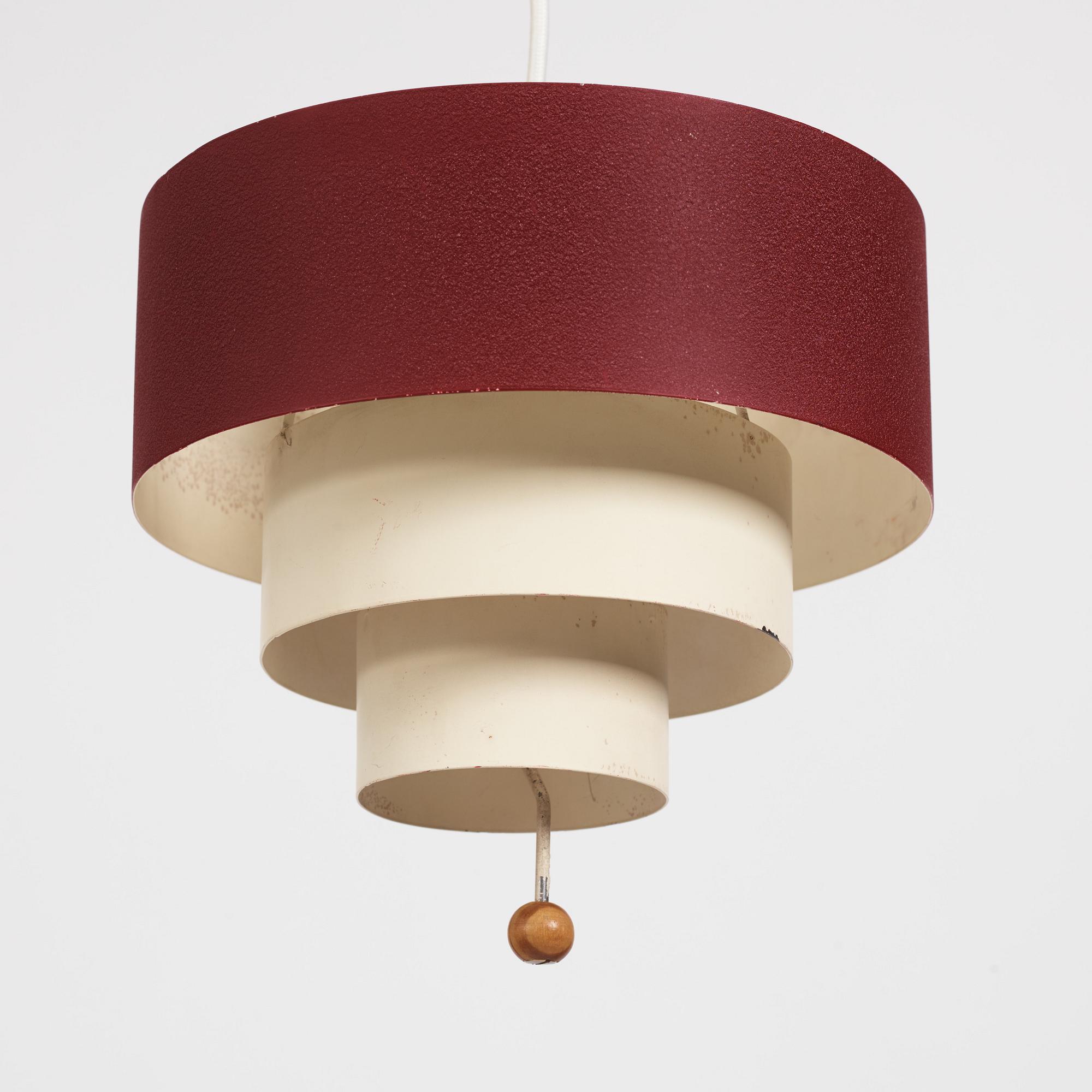 Bertil Brisborg, a ceiling lamp, model "33135", Nordiska Kompaniet, Sweden 1950s.